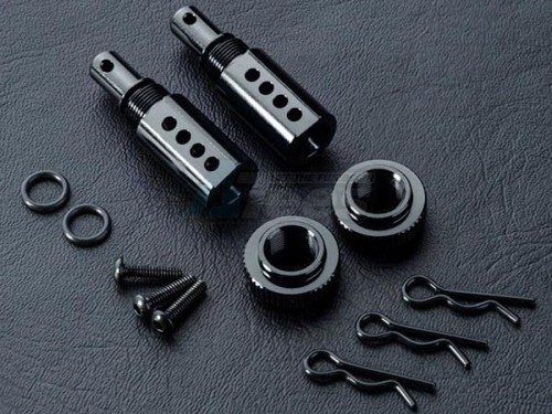 MST Miscellaneous All Aluminum Adjustable Body Post (2) Black