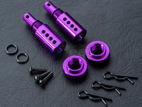 MST Miscellaneous All Aluminum Adjustable Body Post (2) Purple