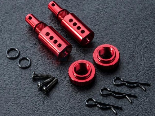 MST Miscellaneous All Aluminum Adjustable Body Post (2) Red