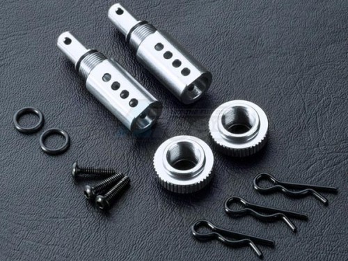 MST Miscellaneous All Aluminum Adjustable Body Post (2) Silver
