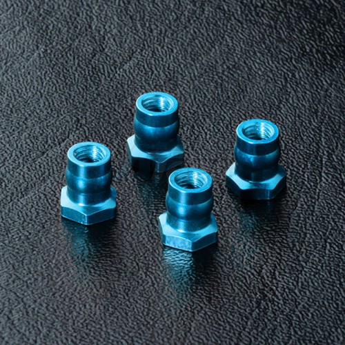 MST Miscellaneous All Aluminum Ball Connector Nut 4.8 (4) Blue