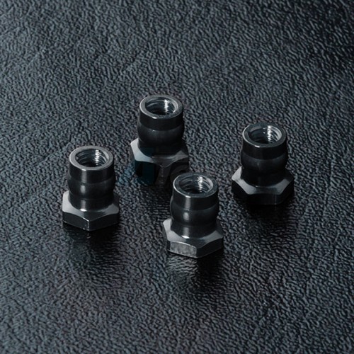 MST Miscellaneous All Aluminum Ball Connector Nut 4.8 (4) Black