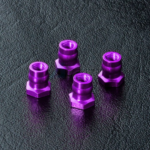 MST Miscellaneous All Aluminum Ball Connector Nut 4.8 (4) Purple