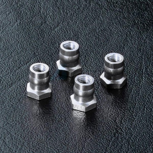 MST Miscellaneous All Aluminum Ball Connector Nut 4.8 (4) Silver