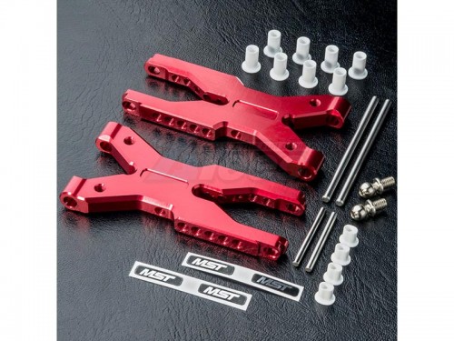 MST Miscellaneous All Aluminum Rear Lower Arm Set Red