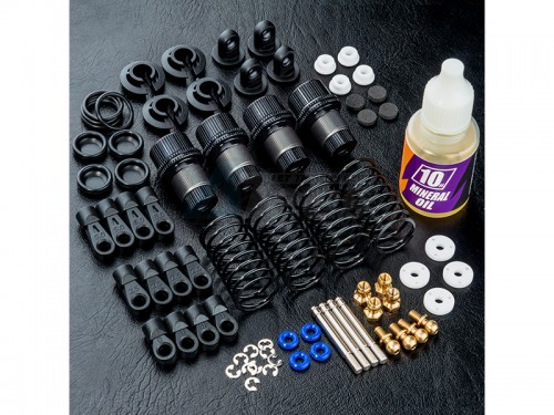 MST Miscellaneous All TR56 Aluminum Damper Set (4) Black