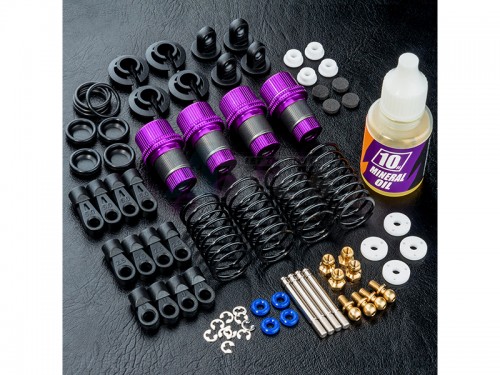 MST Miscellaneous All TR56 Aluminum Damper Set (4) Purple