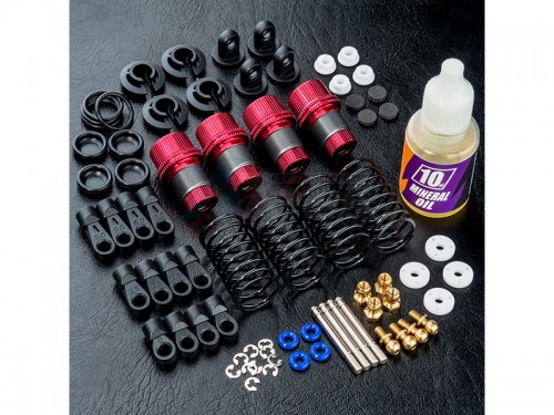 MST Miscellaneous All TR56 Aluminum Damper Set (4) Red