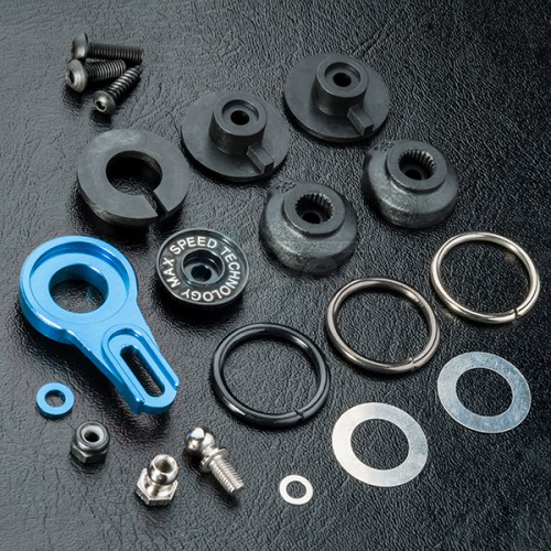 MST MST RMX 2.0 Aluminum 8-Adjusting Servo Saver Blue