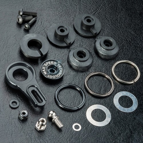 MST MST RMX 2.0 Aluminum 8-Adjusting Servo Saver Black