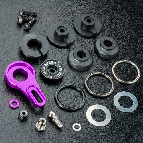 MST MST RMX 2.0 Aluminum 8-Adjusting Servo Saver Purple
