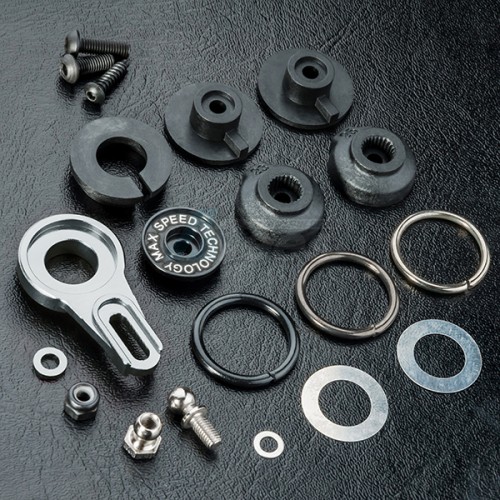 MST MST RMX 2.0 Aluminum 8-Adjusting Servo Saver Silver