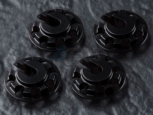 MST Miscellaneous All Lightweight Lowered Aluminium Shocks Mount (4) Black
