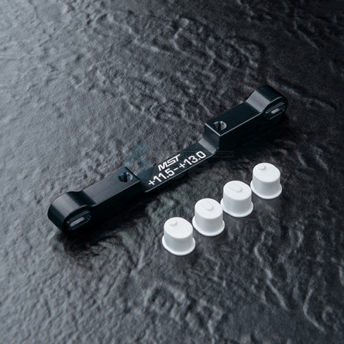 MST MST RMX 2.5 Aluminium Adjustable Suspension Mount (+11.5 ~ +13) Black