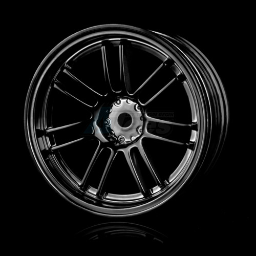 MST Miscellaneous All RE30 Wheel (+8) (4) Black