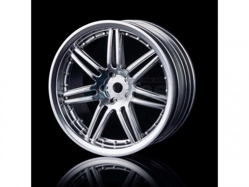 MST Miscellaneous All X603 Wheel (+5) (4) Flat Silver