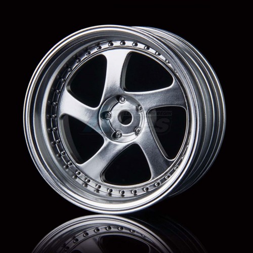 MST Miscellaneous All TMB Wheel (+8) (4) Flat Silver