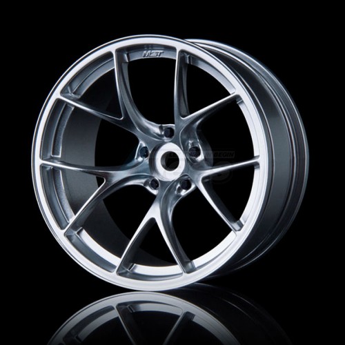 MST Miscellaneous All RID Wheel (+8) (4) Flat Silver