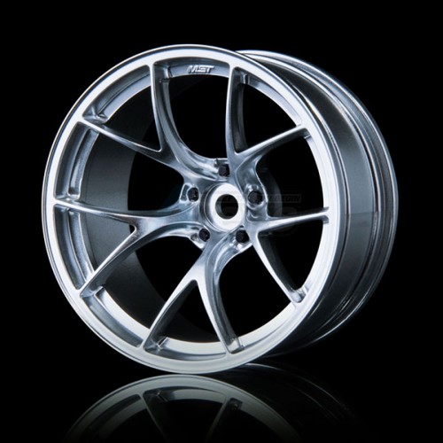 MST Miscellaneous All RID Wheel (+11) (4) Flat Silver