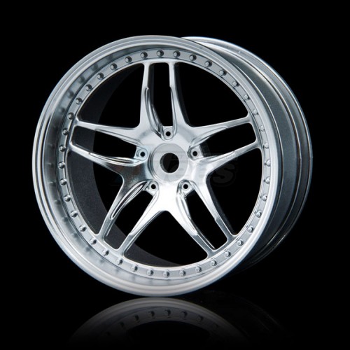 MST Miscellaneous All FB Wheel (+5) (4) Flat Silver