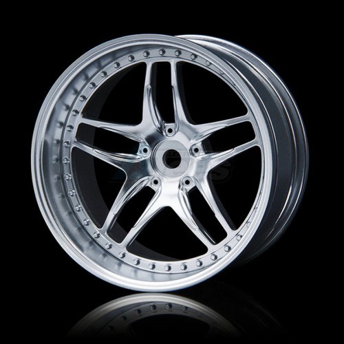 MST Miscellaneous All FB Wheel (+8) (4) Flat Silver