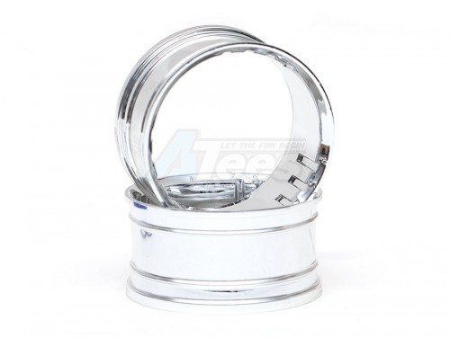 MST Miscellaneous All Offset Changeable Wheel Barrel Rim (2) Silver