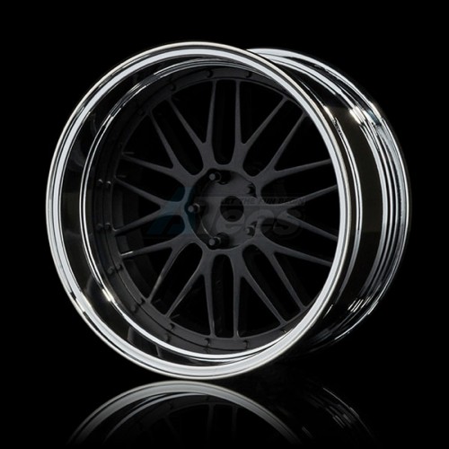 MST Miscellaneous All LM Offset Changeable Wheel Sets (4) Flat Black
