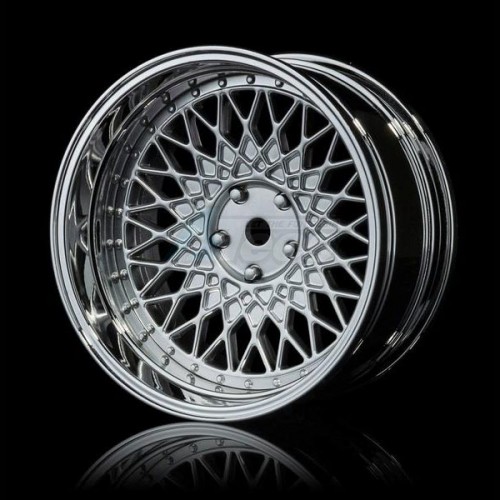 MST Miscellaneous All 501 Offset Changeable Wheel (4) Flat Silver