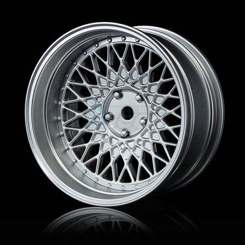 MST Miscellaneous All 501 offset changeable wheel set (4) Flat Silver