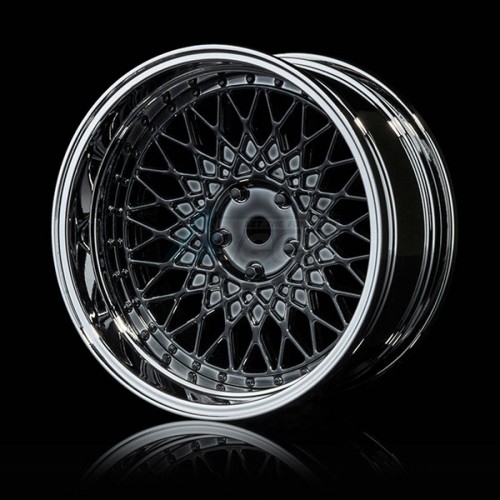 MST Miscellaneous All 501 offset changeable wheel set (4) Silver Black