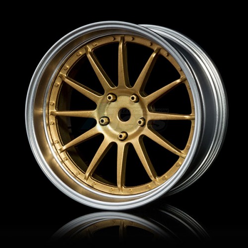 MST Miscellaneous All 21 Offset Changeable Wheel Set (4) Gold
