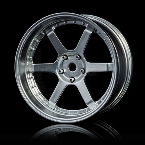 MST Miscellaneous All 106 Offset Changeable Wheel Set (4) Flat Silver