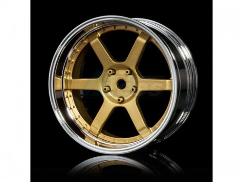 MST Miscellaneous All 106 Offset Changeable Wheel Set (4) Gold