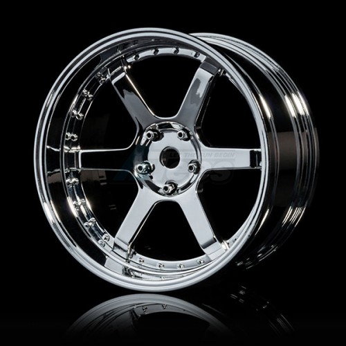 MST Miscellaneous All 106 Offset Changeable Wheel Set (4) Silver