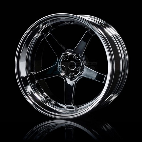 MST Miscellaneous All GT Offset Changeable Wheel Set (4) Silver Black