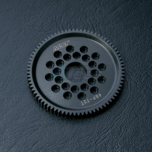 MST Miscellaneous All 48P Spur Gear 72T (Machined) Black
