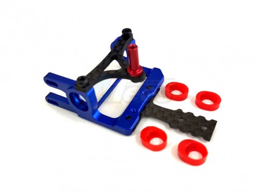 Nexx Racing Kyosho Mini-Z MR-03 Precision CNC 7075 Round Motor Mount For 90-94 RM (Blue)