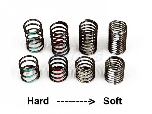 Nexx Racing Kyosho Mini-Z MR-03 Spring Set For Dual-Spring Precision Bearing Center Shock (8pcs)