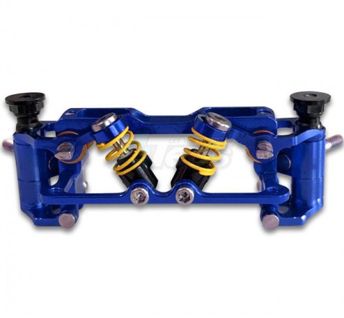 Nexx Racing Kyosho Mini-Z MR-03 Narrow V-Line Front Suspension System (Blue)