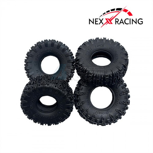 Nexx Racing Miscellaneous All 64*24mm Tires for 1/18 1/24 RC Crawlers