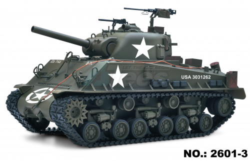 NF Model Miscellaneous All 1/16 Full Scale Fully Functional Radio Control Battle Tank SHERMAN M4A3 105mm HOWITZER