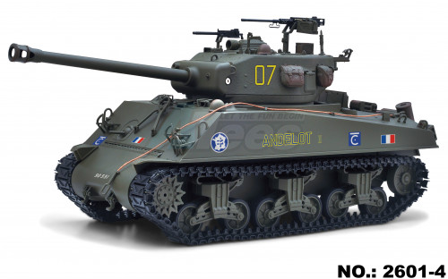 NF Model Miscellaneous All 1/16 Full Scale Fully Functional Radio Control Battle Tank SHERMAN M4A3(76W) VVSS Large Hatch