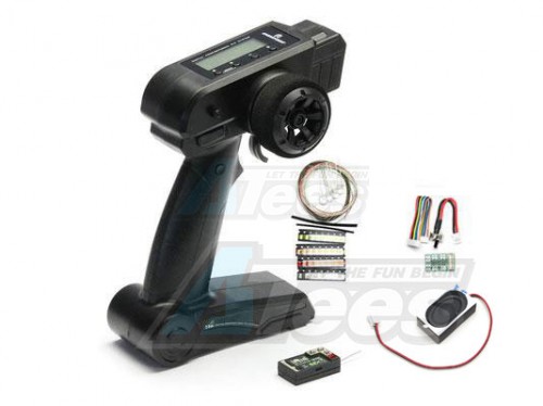 Orlandoo Hunter Model Miscellaneous All D4L 4 In 1 Remote Control Set (Radio TX/RX ESC Sound LED Control)