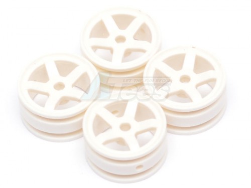 Orlandoo Hunter Model Orlandoo Hunter Model Orlandoo Hunter Jeep Rubicon 5 Spoke Wheel A 4 Pcs For OH35P01 OH35A01 White