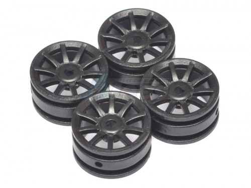 Orlandoo Hunter Model Orlandoo Hunter Model Orlandoo Hunter Jeep Rubicon 10 Spoke Wheel 4 Pcs For OH35P01 OH35A01 Black