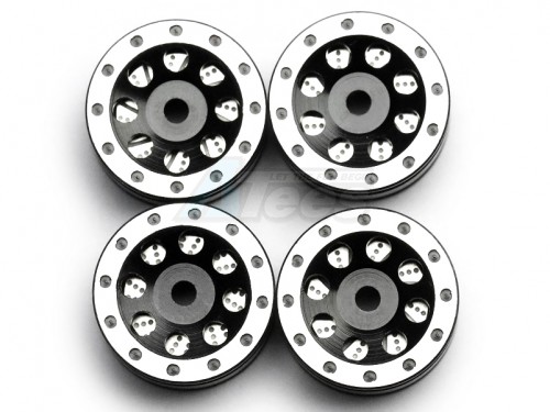 Orlandoo Hunter Model Orlandoo Hunter Model Orlandoo Hunter Jeep Rubicon Metal Porous Wheel with Brake Pads (4)