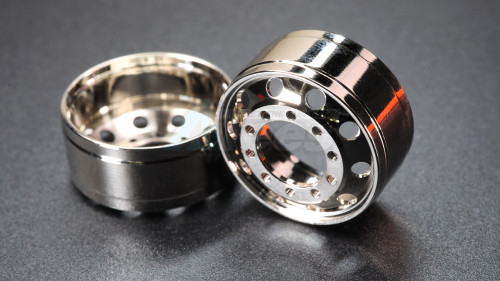 Orlandoo Hunter Model Orlandoo Hunter Model OH32T01 SCANIA R650 19mm Metal Truck Hub Porous Silver (2)