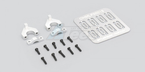 Orlandoo Hunter Model Miscellaneous All Track Limiter Rings for Metal Rear Axle Silver