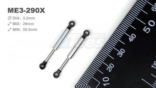 Orlandoo Hunter Model Orlandoo Hunter Model OH32X02 Damper Shock Absorber 20.5-29mm (2) Silver