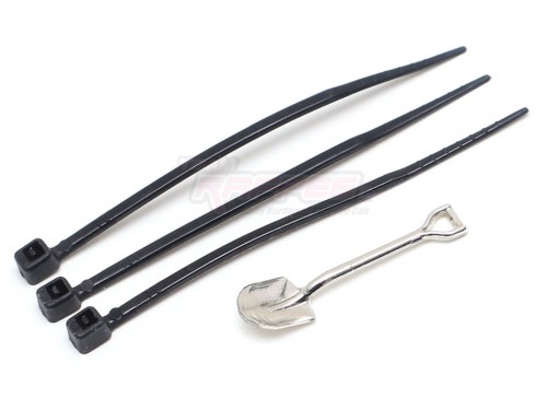 Orlandoo Hunter Model Miscellaneous All 1/35 Scale Assessories - Alloy Shovel Silver